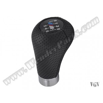 Vites Topuzu -BMW- -6 İleri- Man.Şanz; Siyah Noktalı Suni Deri -///M-Sport-